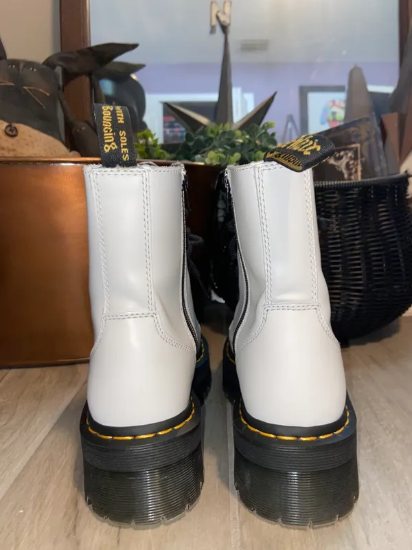 Dr. Martens White Platform - Image 2
