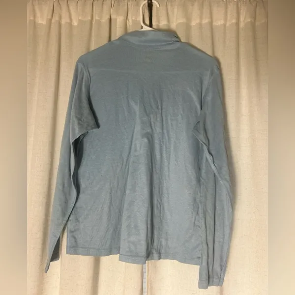 Patagonia Sky Blue Quarter-Zip Top - Image 3