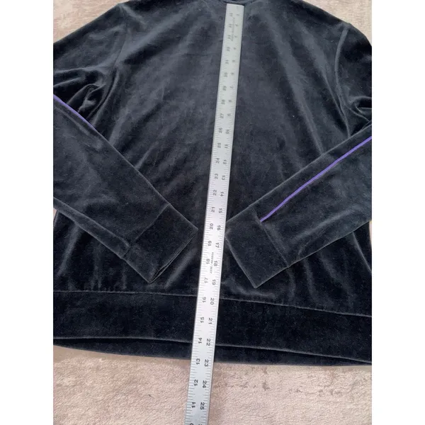 Ralph Lauren Women's‎ Active Velvet Full Zip Jacket Size Small - Image 9
