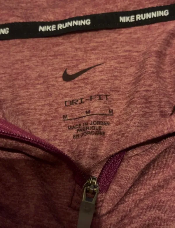 Nike Half-Zip Dri-Fit Long Sleeve Running Top M - Image 4