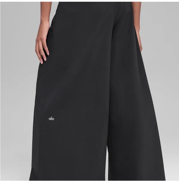 Alo yoga Main Act Wide Leg Trousers - Image 3