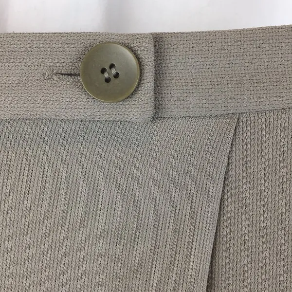Emanuel Ungaro Vintage Gray-Taupe Straight Leg Trouser Pants 6 - Image 5