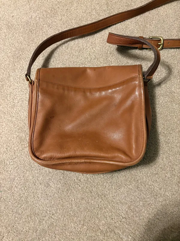Vintage Coach Leather Brown Bag - Image 5