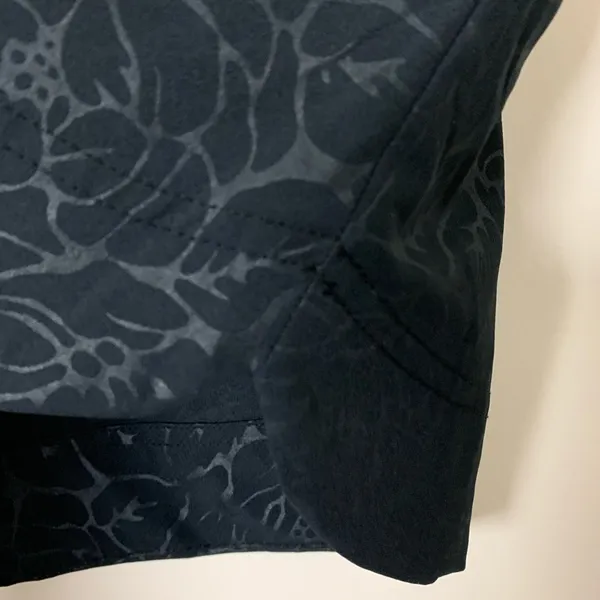 Orvis Floral Print Skort Size Small Black‎ - Image 8