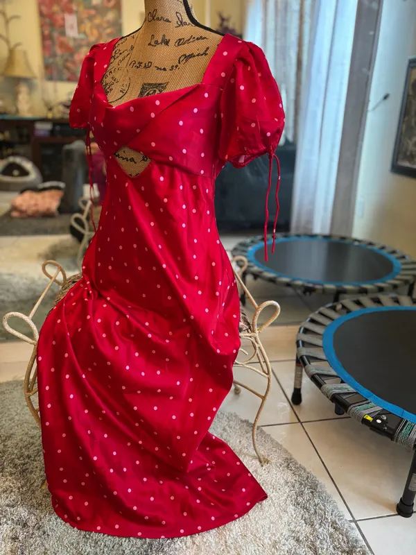 Beautiful maxi dress size 12 ❤️❤️ Red - Image 5