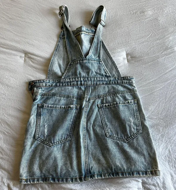 Forever 21 Denim Overall Dress - Image 3