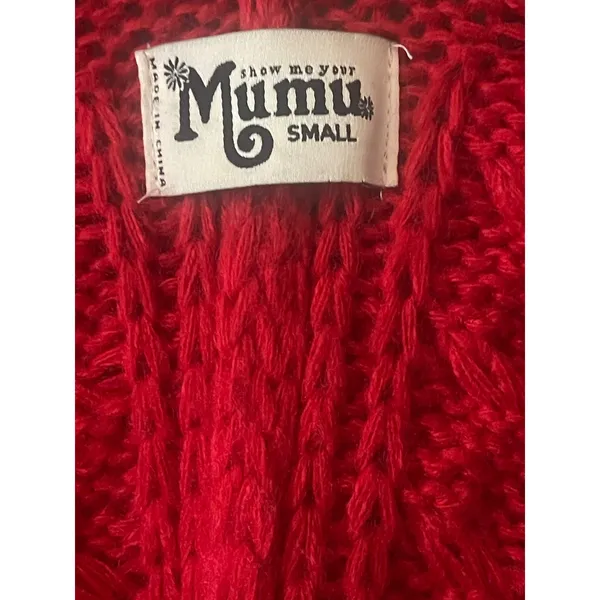 Show Me Your MuMu Cable Knit Sweater - Image 3