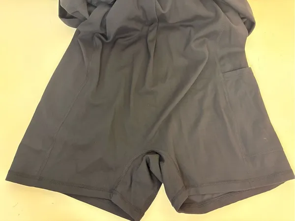 NWT Quince Black Square-Neck Active Dress small Power-Up Square Neck Dress - Image 6