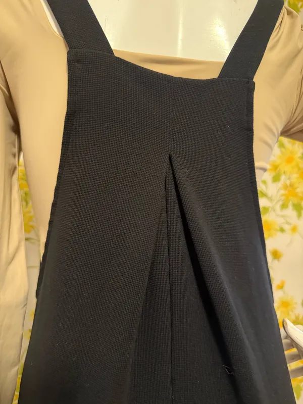 HALARA Black Wide-Leg Jumpsuit with Adjustable Straps size M Tall - Image 6