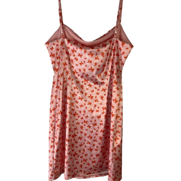 Urban Outfitters NWT Women's Size Medium Butterfly Slip‎ Mini Dress - Image 7