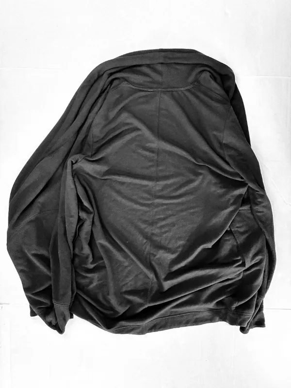 Athleta Pranayama Restore Wrap - Black Oversized Draped Cardigan - XS Runs Large - Image 7