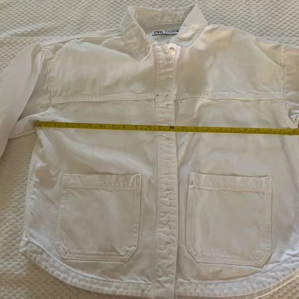 Zara Classic White Top - Image 3