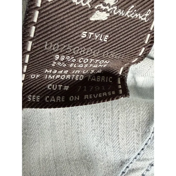 Y2K 7 For All Mankind Bootcut Jeans 28 Low Rise Distressed Medium Wash - Image 10