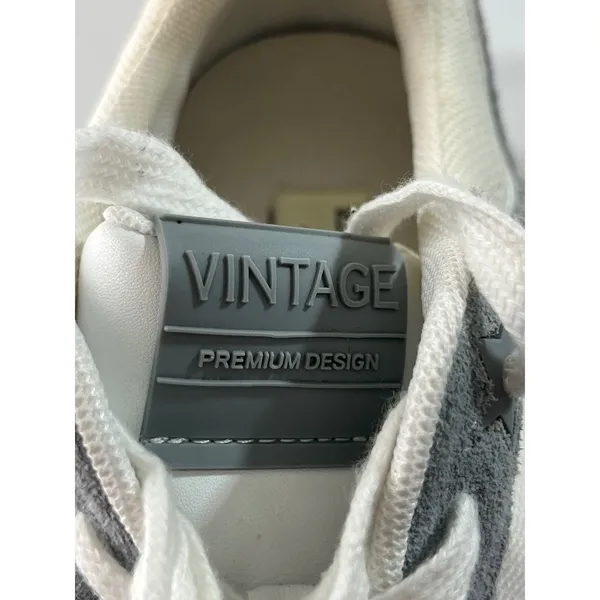 Vintage Havana EST‎ 1954 Sneaker Women 8 Gray Suede White Mesh Chunky Platform - Image 12