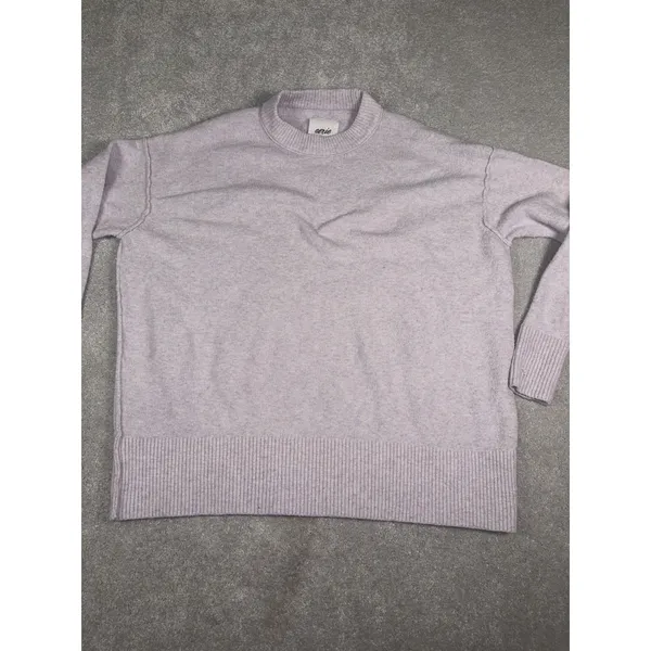 aerie purple knit sweater xxs - Image 2