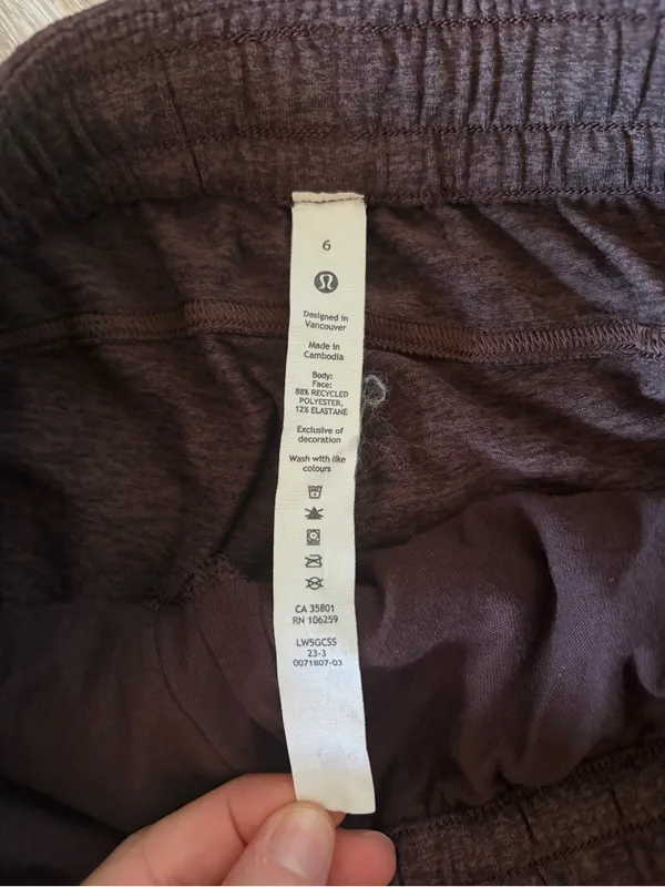 Lululemon Soft Jersey Classic-Fit Mid-Rise Joggers Size 6 NWOT - Image 7