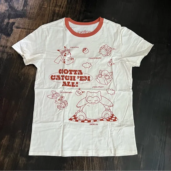 Pokémon Gotta Catch ‘Em All Outline Portraits Women T-Shirt BoxLunch Exclusive M - Image 2