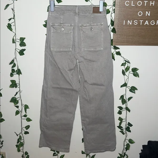 American Eagle Green Gray Stretch Skater Jeans - Image 3