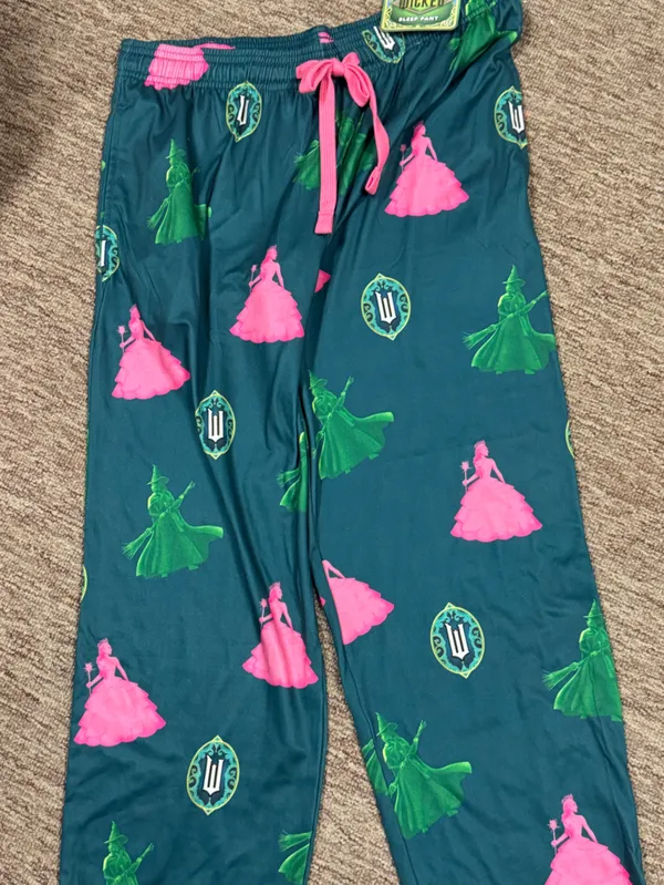 Wicked woman’s pajama bottoms Medium NWT Green - Image 4