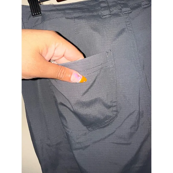 Avalanche Outdoor Supply Co Gray Ripstop Hiking Pants Womens Medium Camp Utility - Image 7