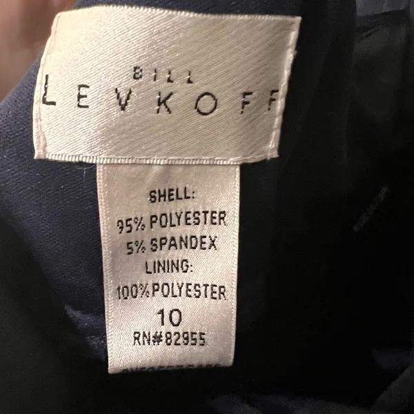 final price Bill Levkoff Navy Formal Gown - Image 7