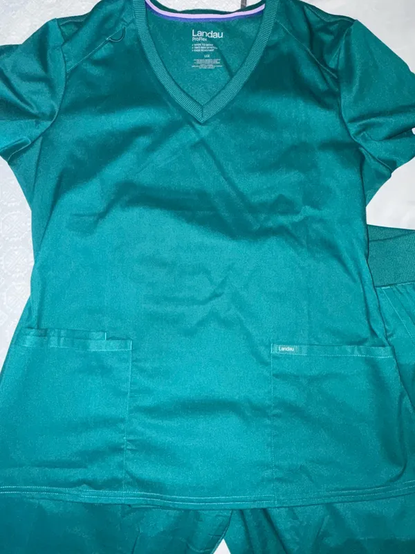 Landau Scrub Hunter Green Set - Image 3