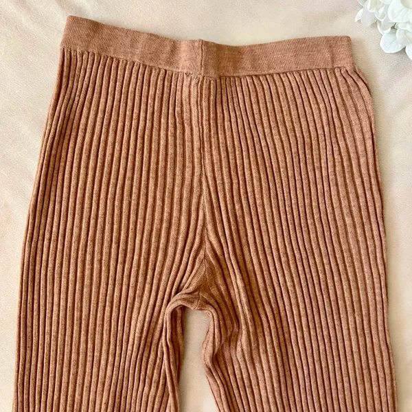 Boutique Tan Rib Knit Set - Image 9