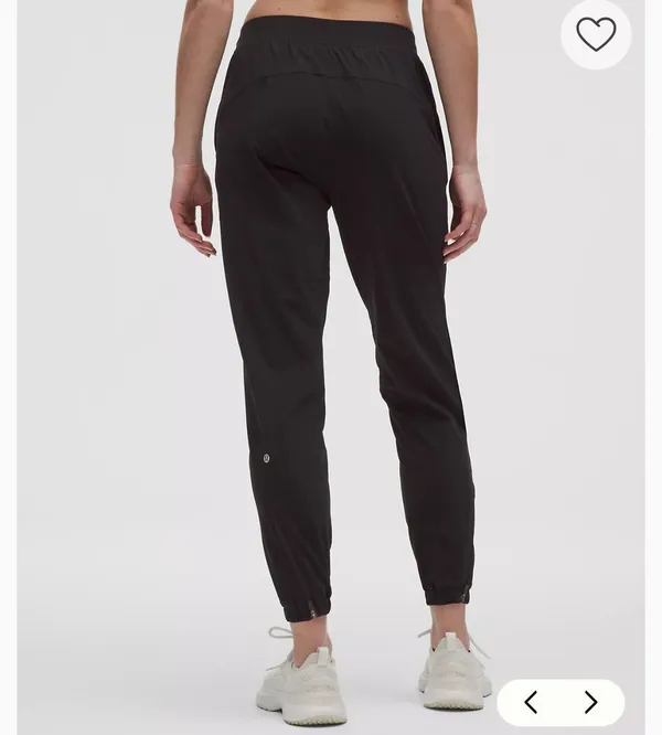 NWOT Lululemon Adapted State High-Rise Jogger Short 28” Sz 6 - Image 2