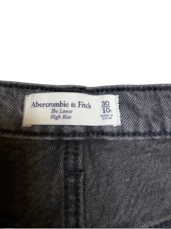 ✨👖 Abercrombie & Fitch The Loose High Rise Jeans Size 30/10R 👖✨‎ - Image 4