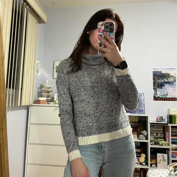 Aerie Cowl-Neck Sweater - Image 3