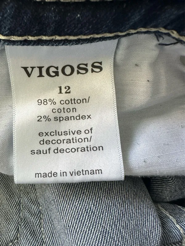 VIGOSS Slim Boot Women’s size 12 denim jeans - Image 2
