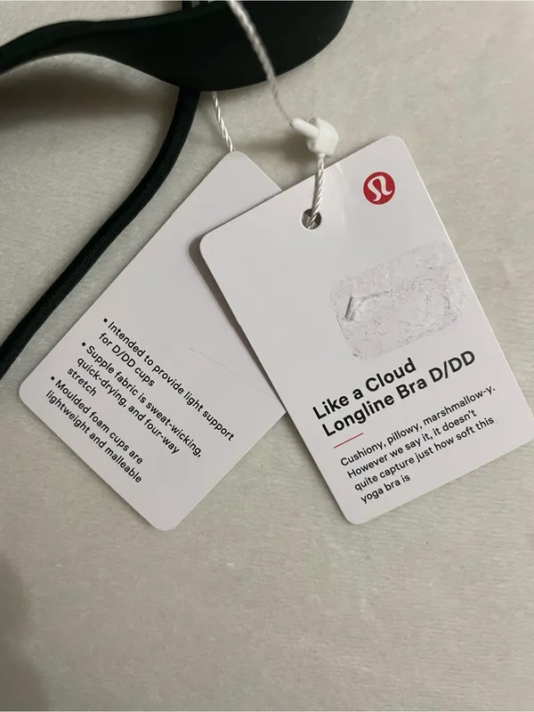 Lululemon NWT Like A Cloud Longline Bra Forest Green Size 6 D/DD - Image 8