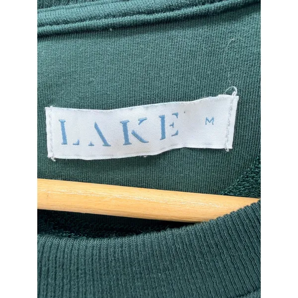 LAKE Pajamas Womens Medium‎ Evergreen Modal Raglan Long Sleeve Loungewear Top - Image 2