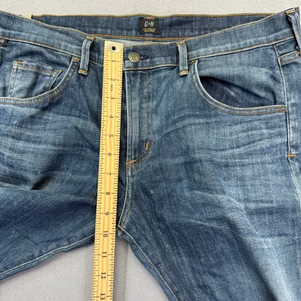 Citizens of Humanity‎ Emerson Slim Boyfriend Jeans Medium Wash Blue Denim 36 - Image 6