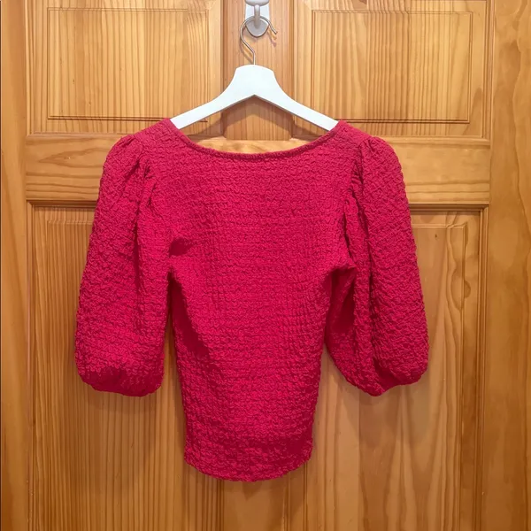 Maeve by Anthropologie Size XS Pink Blouse - Image 5