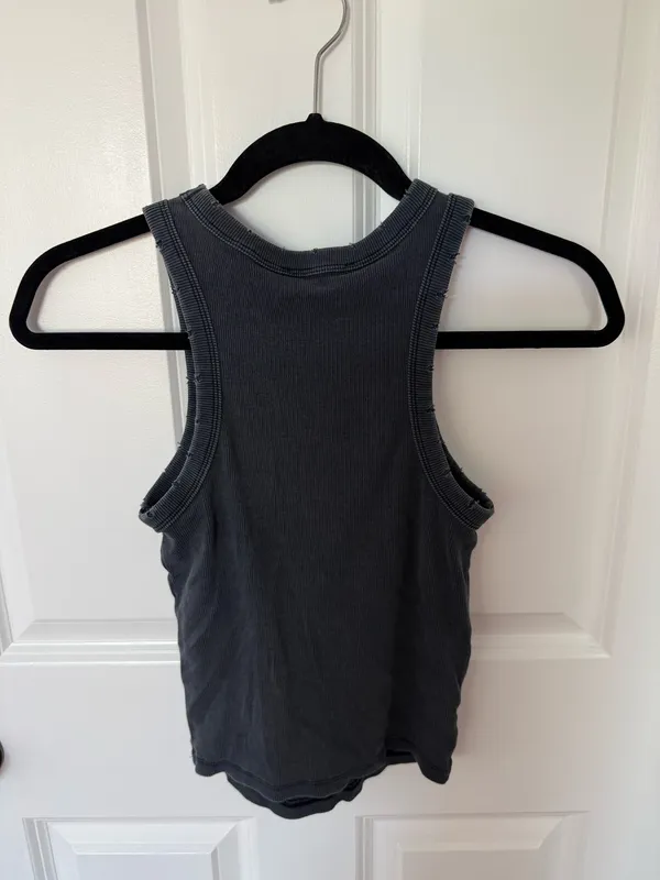 Zara Distressed Seam Tank Top - Image 2