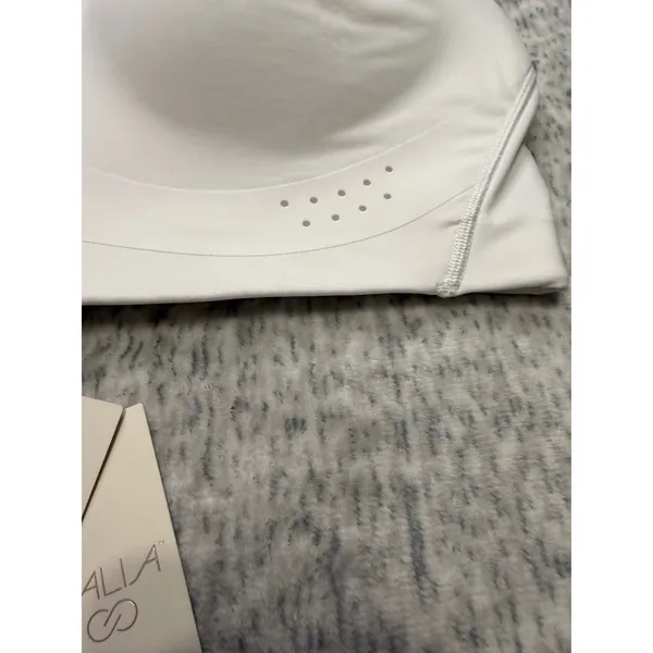 CALIA‎ Empower Bra High Support Pure White Womens Size 42DD Sports Bra New - Image 3