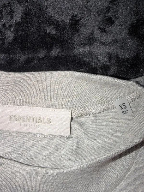 Fear of God Essentials Dark Oatmeal Tshirt - Image 5