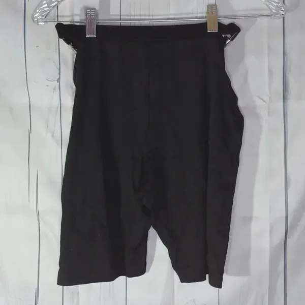 Motel Rocks Bucky Goth Grunge Punk Edgy Festival black buckle rave shorts NWT - Image 4