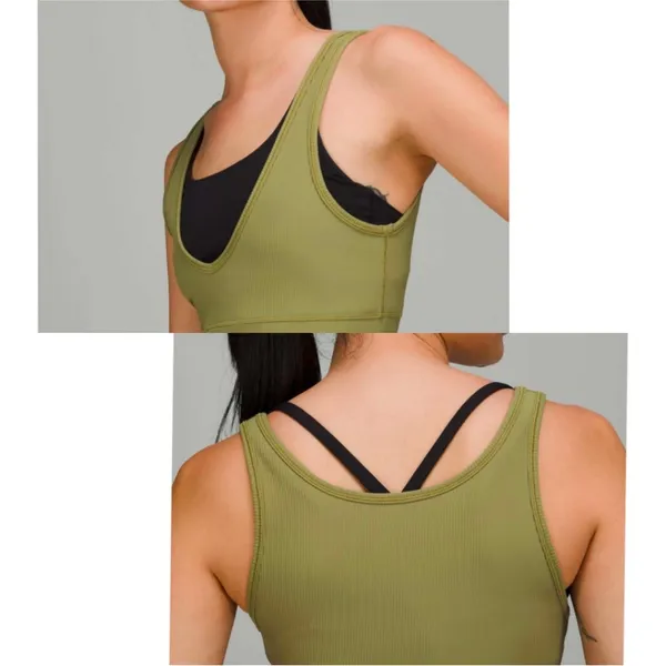 Lululemon Power Pivot Ribbed Tank Top‎ Size 4 - Image 3