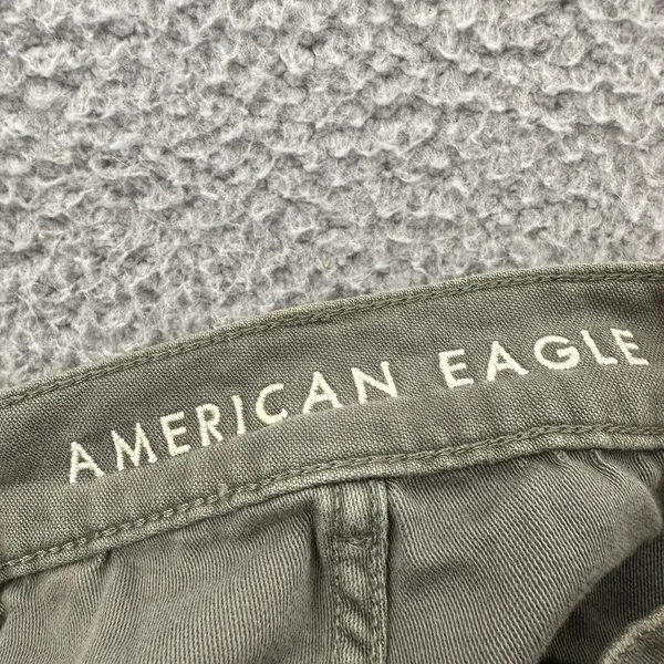 American Eagle Pants Straight Leg High Rise Gorpcore Utility Grunge W 00 x 26‎ - Image 4
