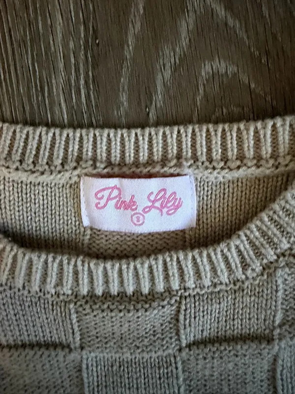 Sweater tank top pink lily - Image 2