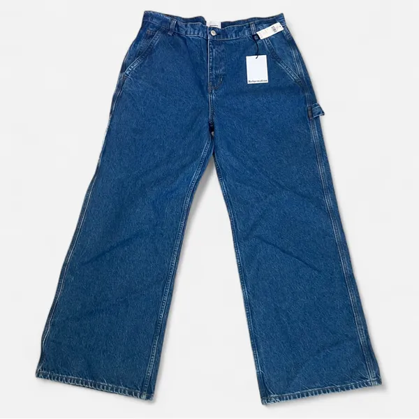 Reformation Diego Mid-Rise Baggy Utility Jeans 30 Cleary Anthropologie NEW - Image 5