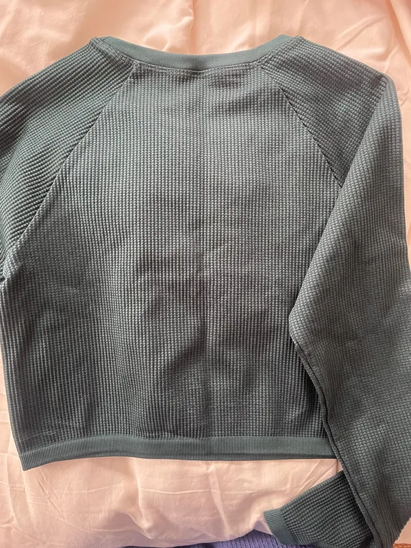 Aerie Workout Top Long Sleeve - Image 3