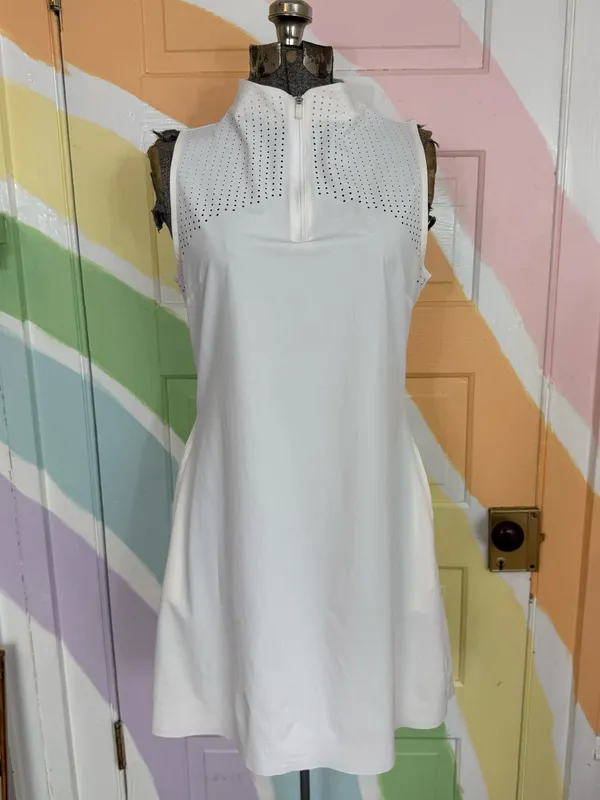 Nike Flex Ace Sleeveless Pleated Skirt Golf Dress Dry-Fit Sz S 🧡🍄 - Image 3