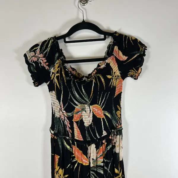 Women's Patrons of Peace‎ Floral Maxi Dress Size XS Tropical Beach Vacation - Image 10