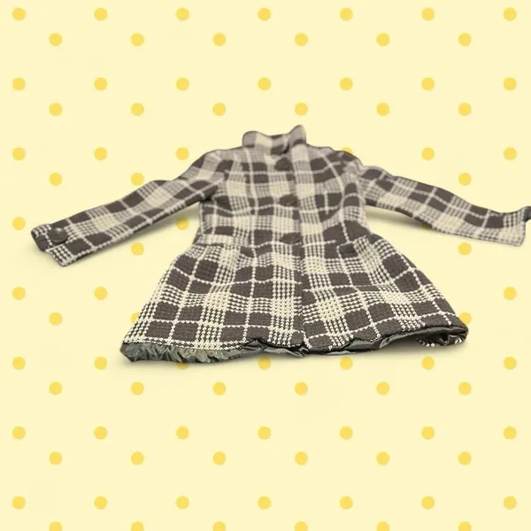 Macy's Plaid peacoat - Image 6