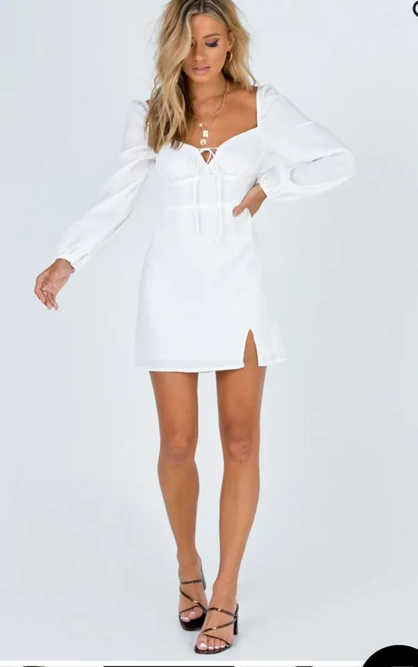 Princess Polly Alena Mini Long Sleeve Dress 4 - Image 2