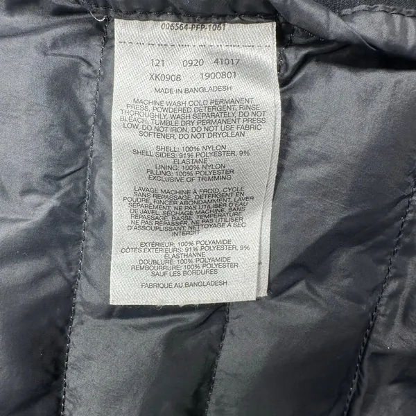 Columbia Women’s Quilted Puffer Vest Gray Black Full Zip Lightweight Size L - Image 4