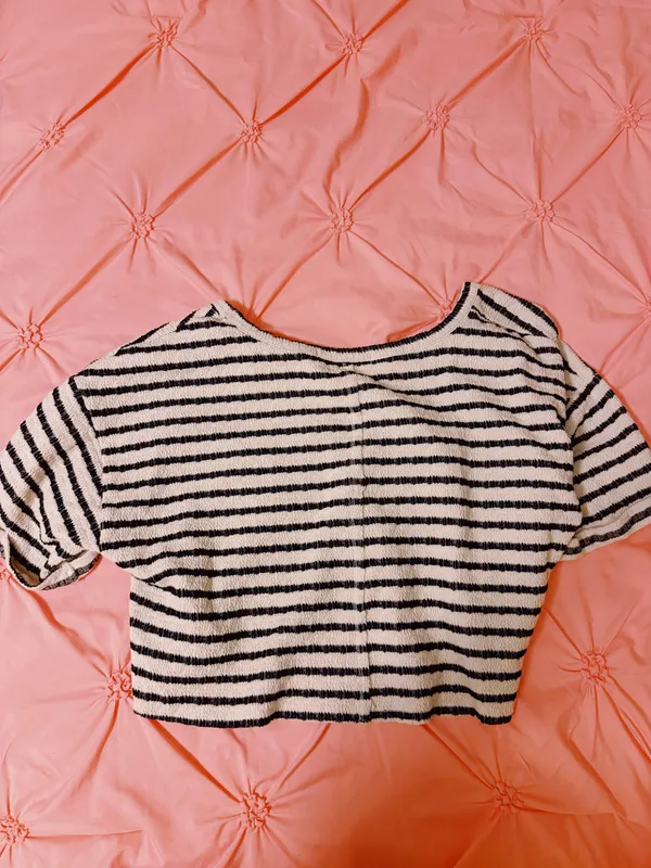 Altar'd State striped top summer top - Image 3